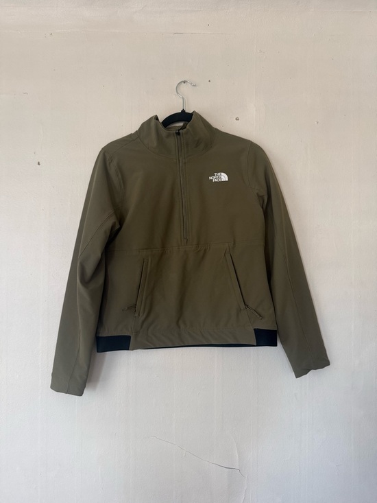 The North Face Jackets & Blazers - The North Face Military Green Quarter-Zip Pullover